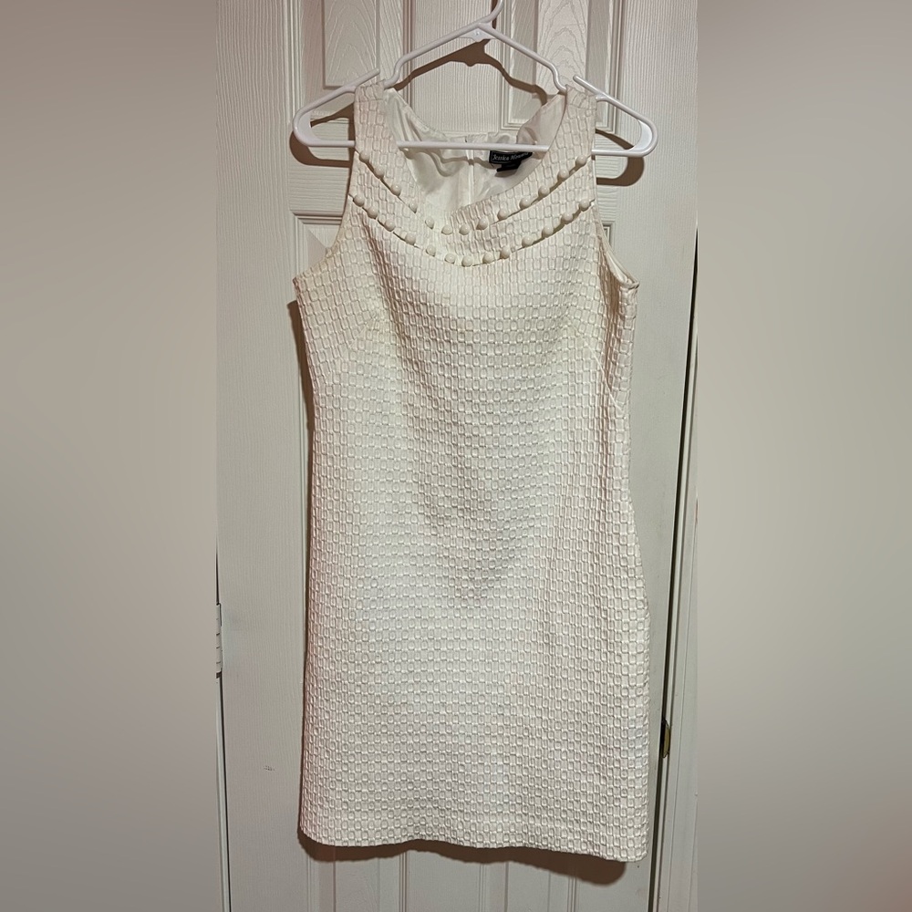 Jessica Howard White Dress with Pockets